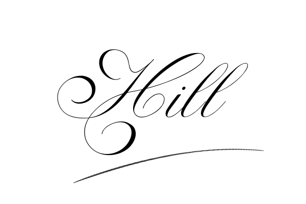 The best stylish Hill name signature simple easy in English