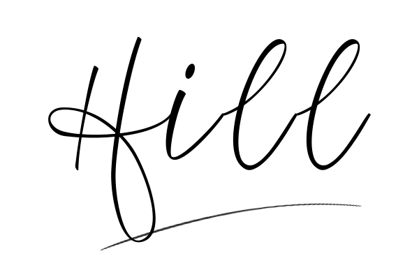 The best stylish Hill name signature simple easy in English