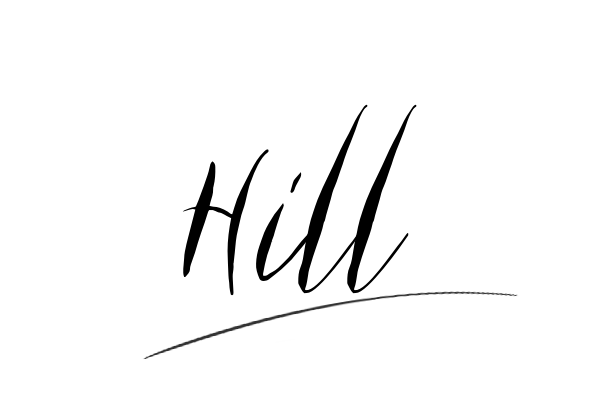 The best stylish Hill name signature simple easy in English