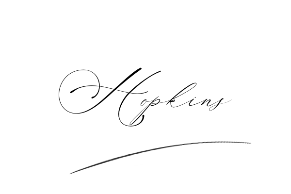 The best stylish Hopkins name signature simple easy in English
