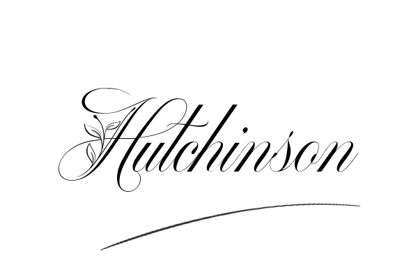 The best stylish Hutchinson name signature simple easy in English