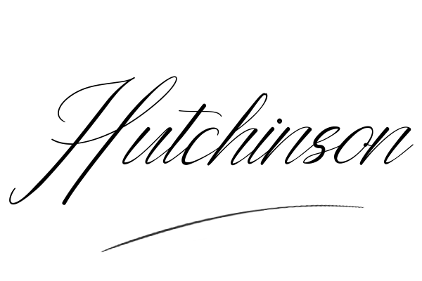 The best stylish Hutchinson name signature simple easy in English