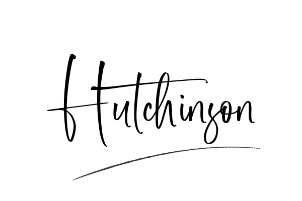 The best stylish Hutchinson name signature simple easy in English