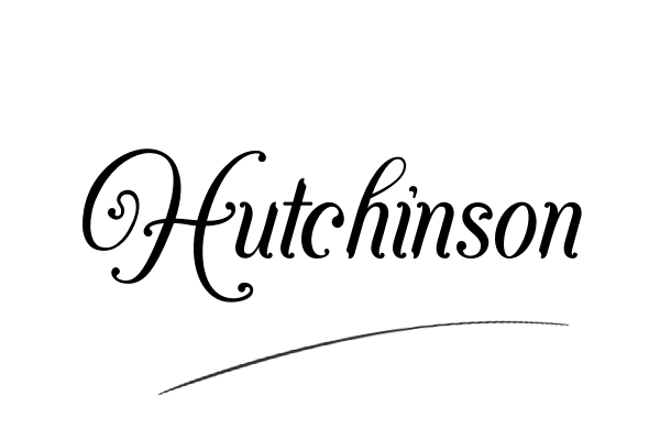 The best stylish Hutchinson name signature simple easy in English