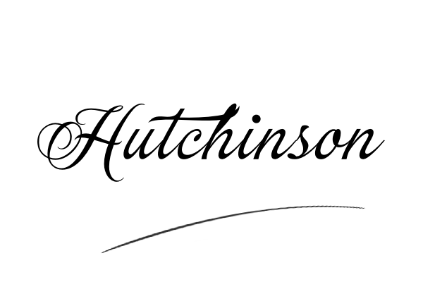The best stylish Hutchinson name signature simple easy in English