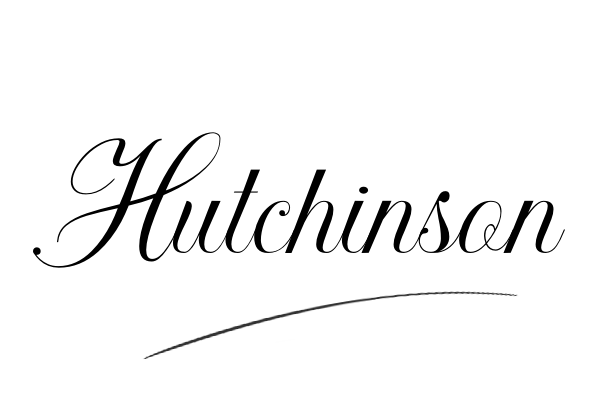 The best stylish Hutchinson name signature simple easy in English