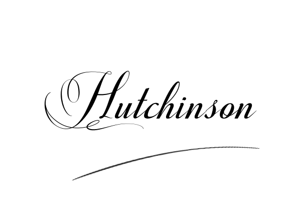 The best stylish Hutchinson name signature simple easy in English