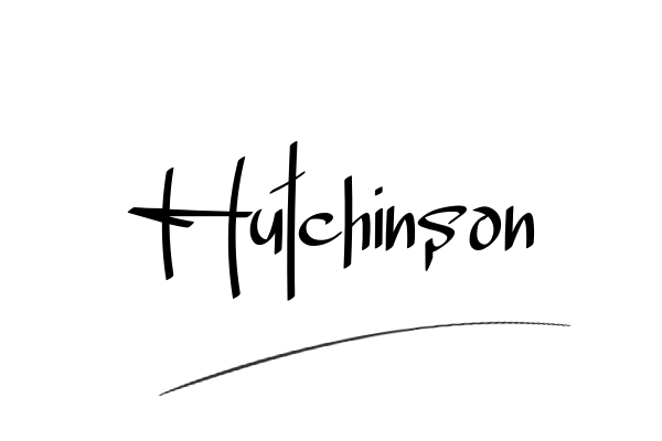 The best stylish Hutchinson name signature simple easy in English