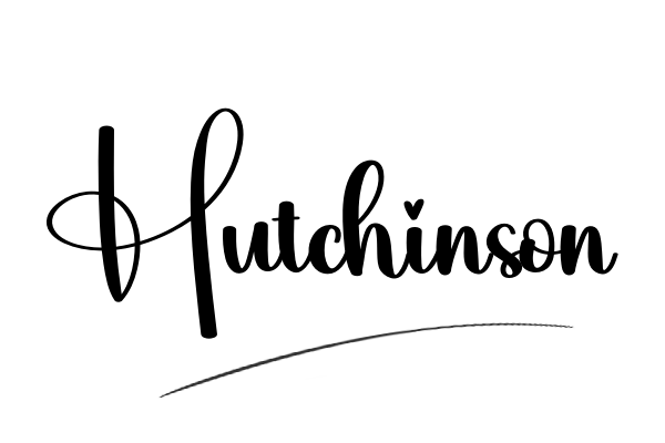 The best stylish Hutchinson name signature simple easy in English