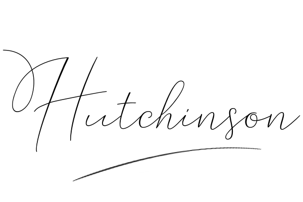 The best stylish Hutchinson name signature simple easy in English