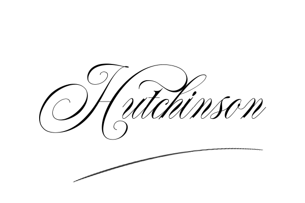 The best stylish Hutchinson name signature simple easy in English