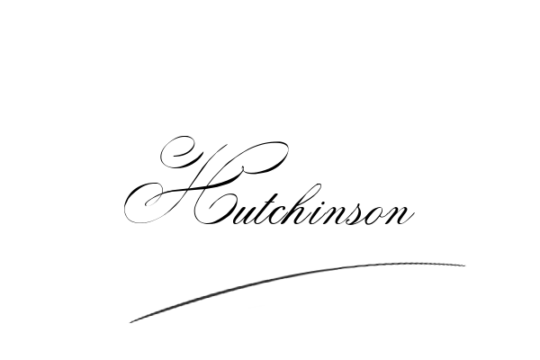 The best stylish Hutchinson name signature simple easy in English