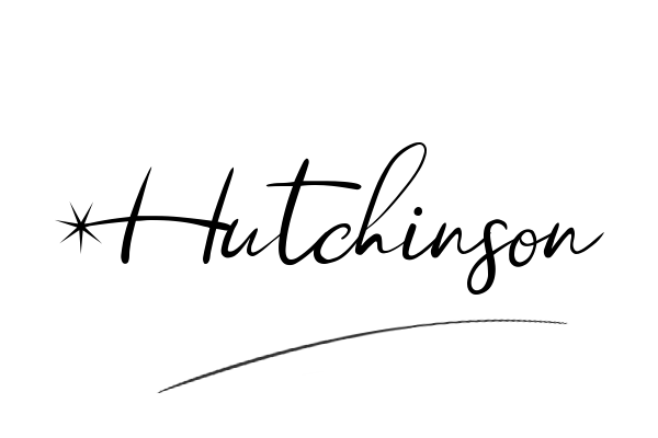 The best stylish Hutchinson name signature simple easy in English