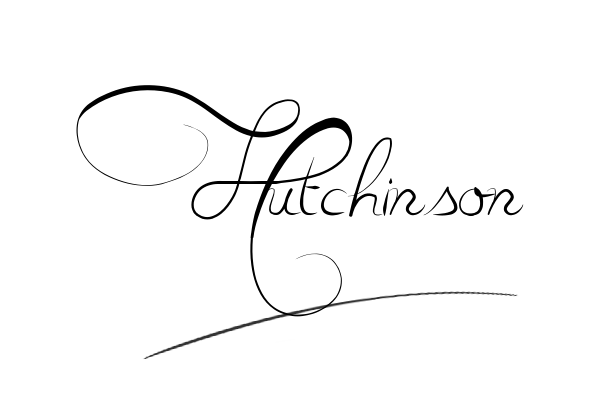 The best stylish Hutchinson name signature simple easy in English