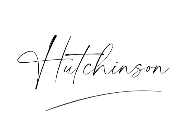 The best stylish Hutchinson name signature simple easy in English