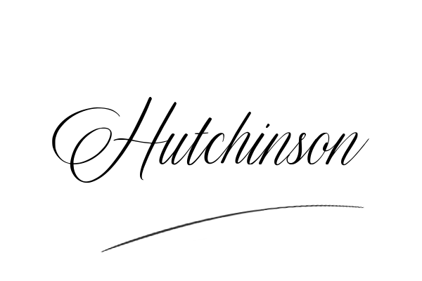 The best stylish Hutchinson name signature simple easy in English