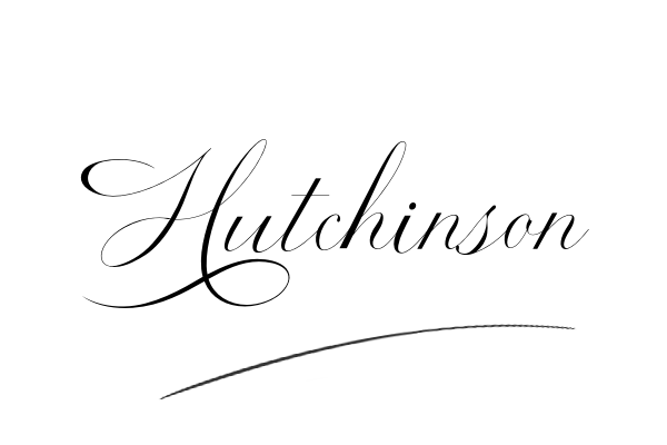 The best stylish Hutchinson name signature simple easy in English