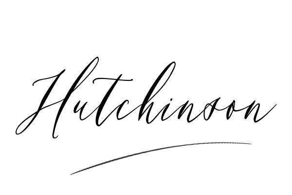 The best stylish Hutchinson name signature simple easy in English