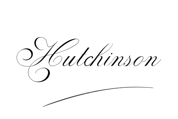 The best stylish Hutchinson name signature simple easy in English