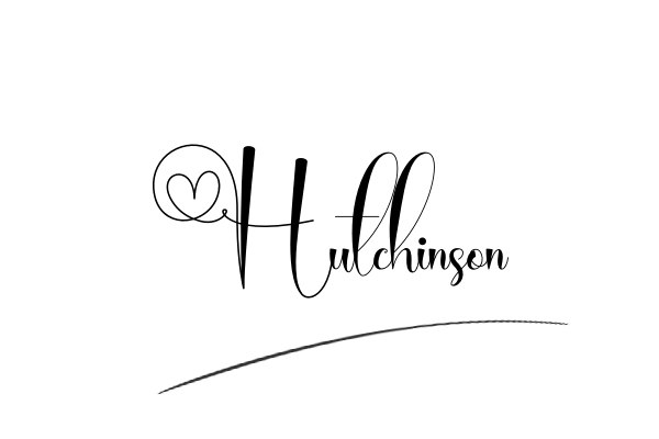 The best stylish Hutchinson name signature simple easy in English