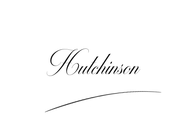 The best stylish Hutchinson name signature simple easy in English