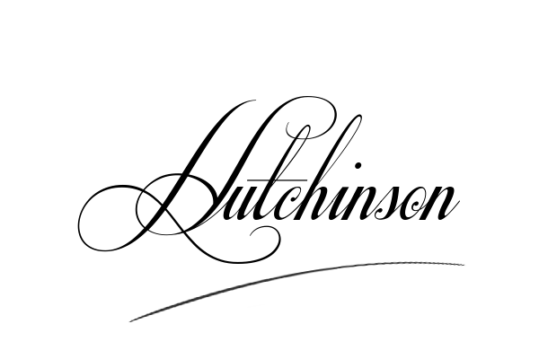 The best stylish Hutchinson name signature simple easy in English