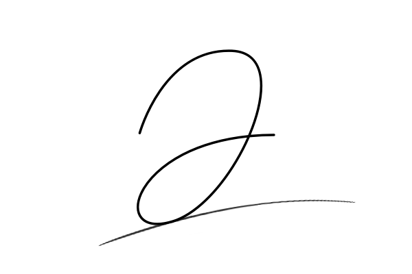 The best stylish J name signature simple easy in English