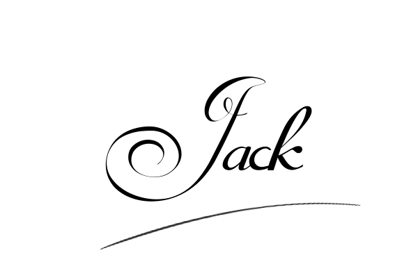 The best stylish Jack name signature simple easy in English
