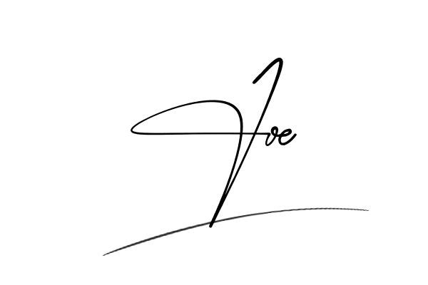 The best stylish Joe name signature simple easy in English