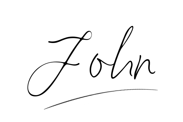 The best stylish John name signature simple easy in English