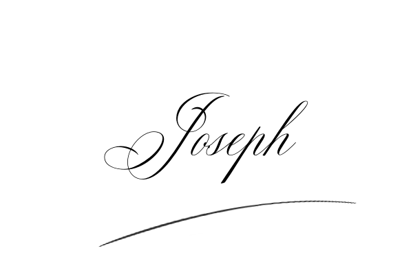 The best stylish Joseph name signature simple easy in English