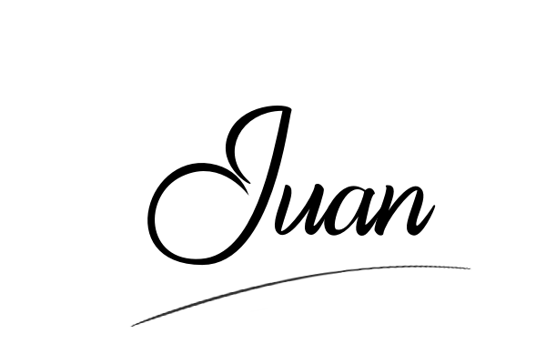 The best stylish Juan name signature simple easy in English