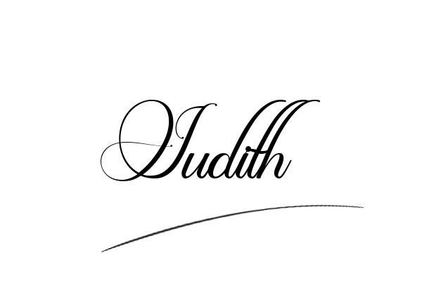 The best stylish Judith name signature simple easy in English
