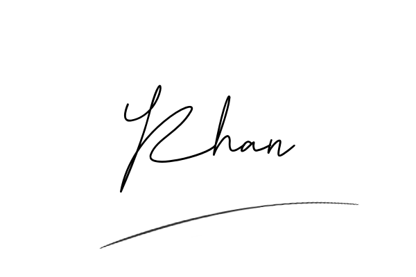 The best stylish Khan name signature simple easy in English