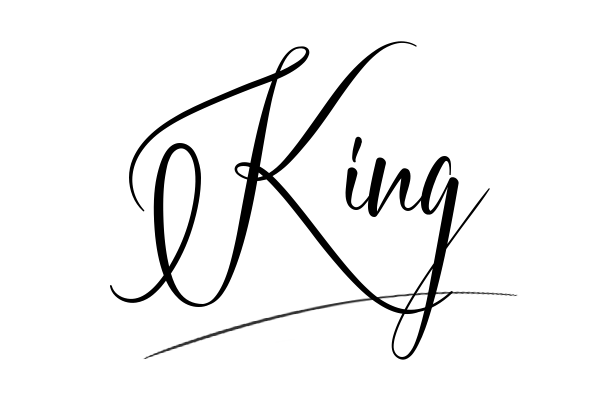 The best stylish King name signature simple easy in English