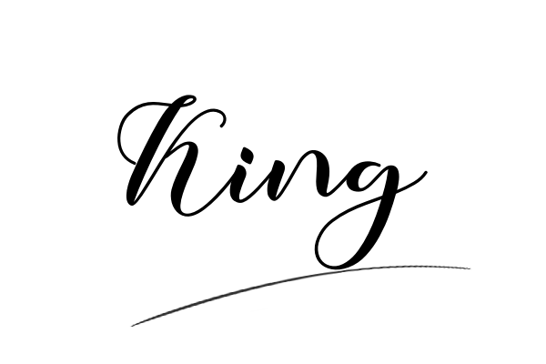 The best stylish King name signature simple easy in English