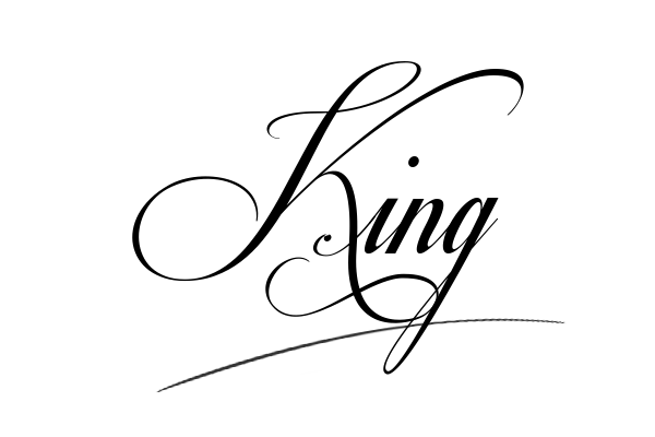 The best stylish King name signature simple easy in English