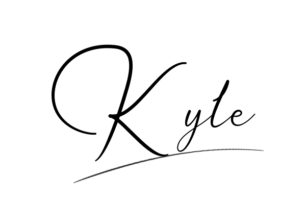 The best stylish Kyle name signature simple easy in English