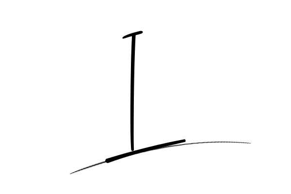 The best stylish L name signature simple easy in English