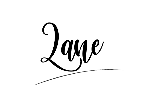 The best stylish Lane name signature simple easy in English