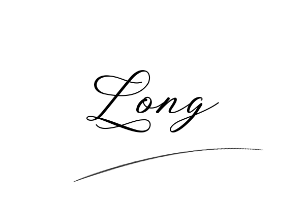 The best stylish Long name signature simple easy in English