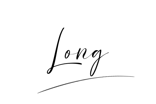 The best stylish Long name signature simple easy in English