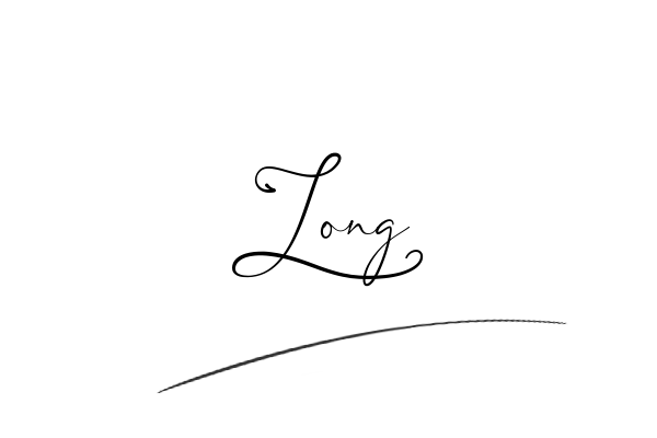 The best stylish Long name signature simple easy in English