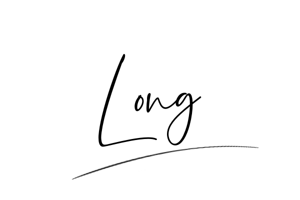 The best stylish Long name signature simple easy in English