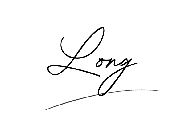 The best stylish Long name signature simple easy in English