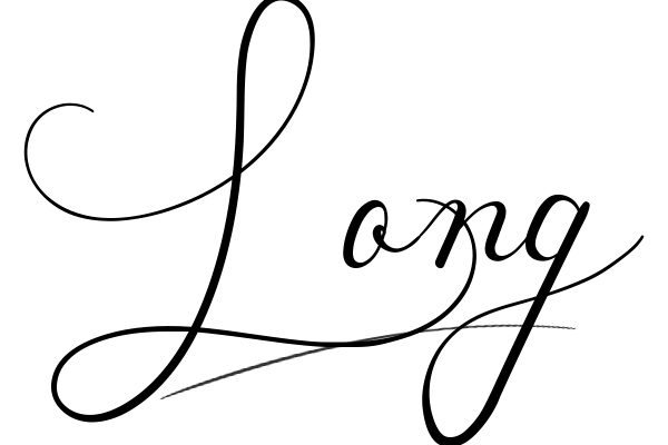 The best stylish Long name signature simple easy in English