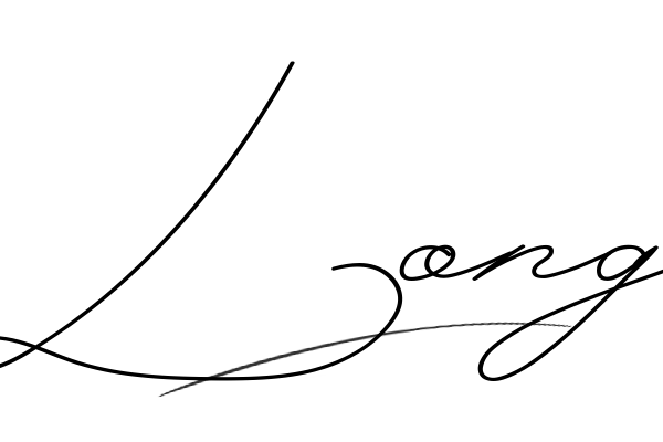 The best stylish Long name signature simple easy in English