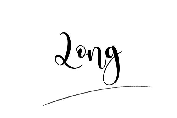 The best stylish Long name signature simple easy in English