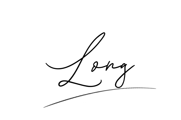 The best stylish Long name signature simple easy in English