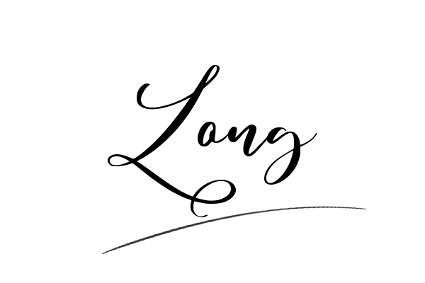 The best stylish Long name signature simple easy in English
